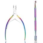 Pince coupante avec repoussoir / Cuticle Nipper with pusher